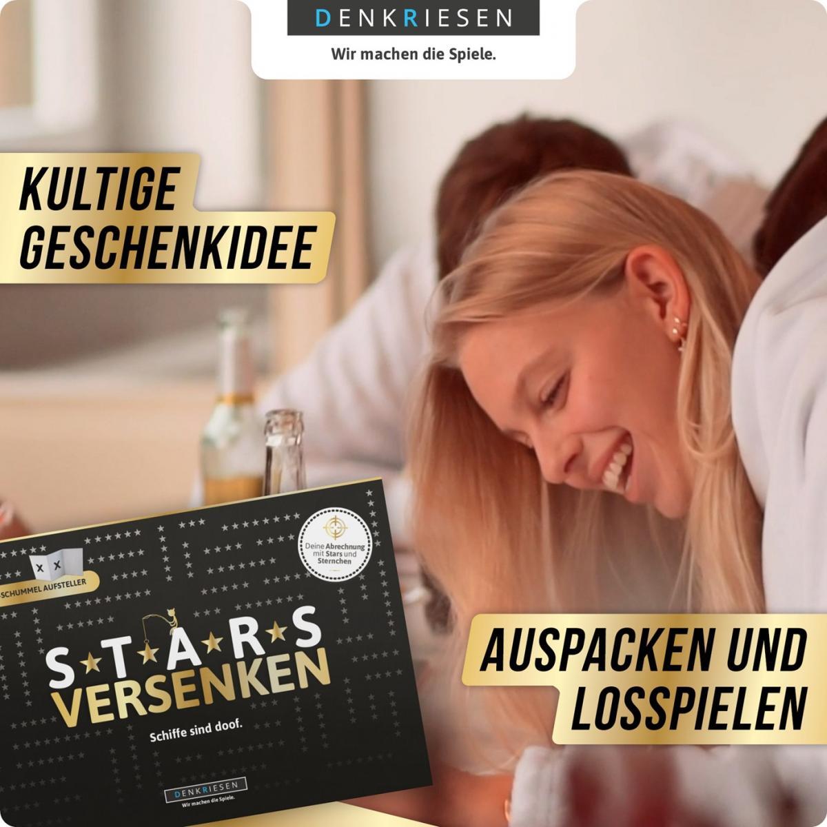 DENKRIESEN - STARS VERSENKEN Schiffe sind doof - Schiffe versenken neu aufgelegt