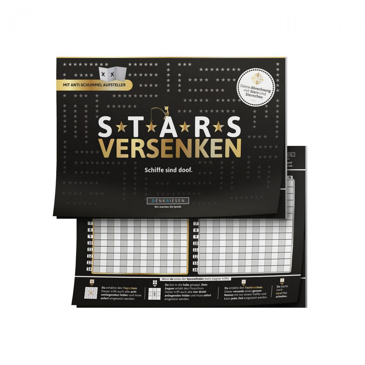 DENKRIESEN - STARS VERSENKEN Schiffe sind doof - Schiffe versenken neu aufgelegt