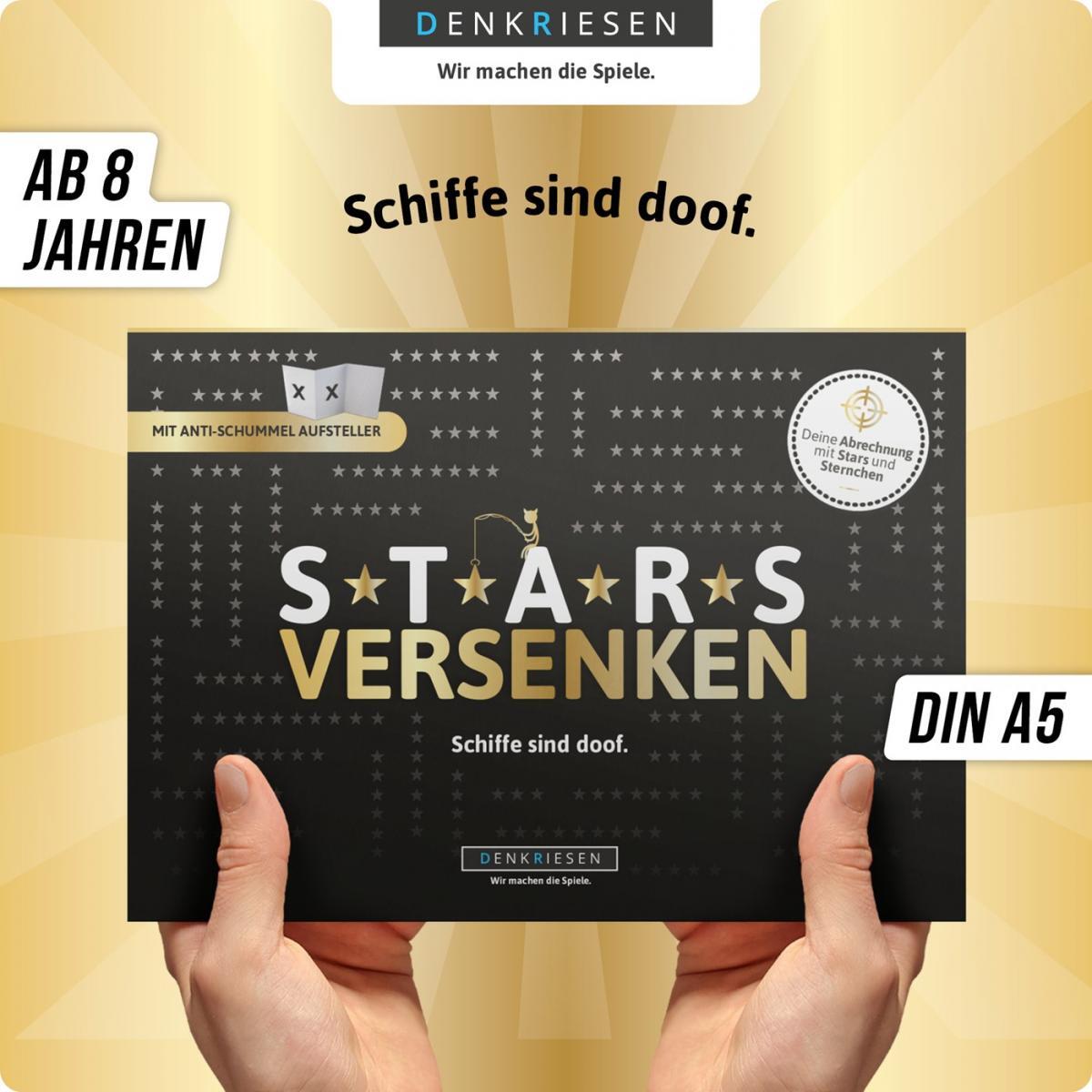 DENKRIESEN - STARS VERSENKEN Schiffe sind doof - Schiffe versenken neu aufgelegt