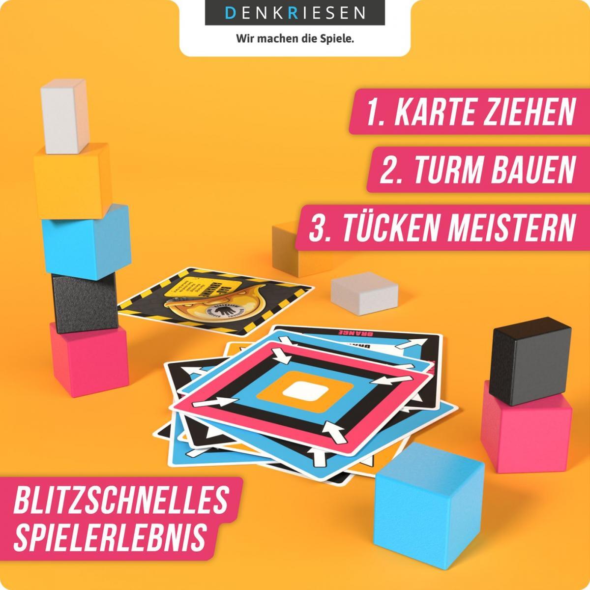 RANKLOTZEN - „Auf die Klötze, fertig, los!“ - 6 Spieler Edition