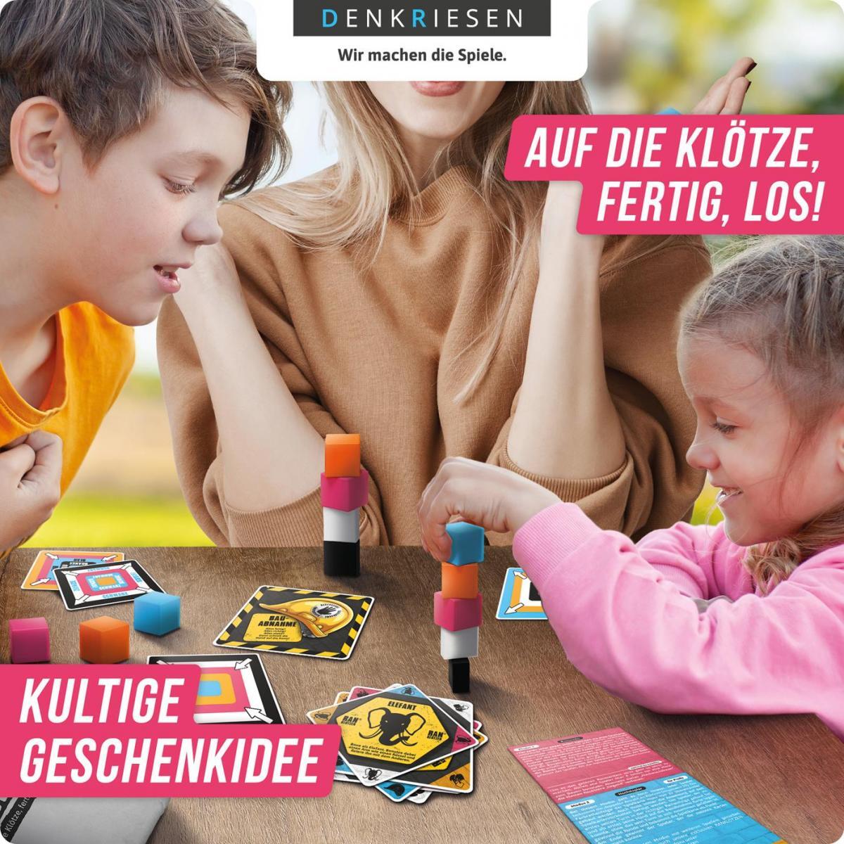 RANKLOTZEN - „Auf die Klötze, fertig, los!“ - 6 Spieler Edition