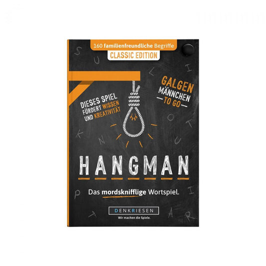 DENKRIESEN - HANGMAN - CLASSIC EDITION Galgenmännchen TO GO