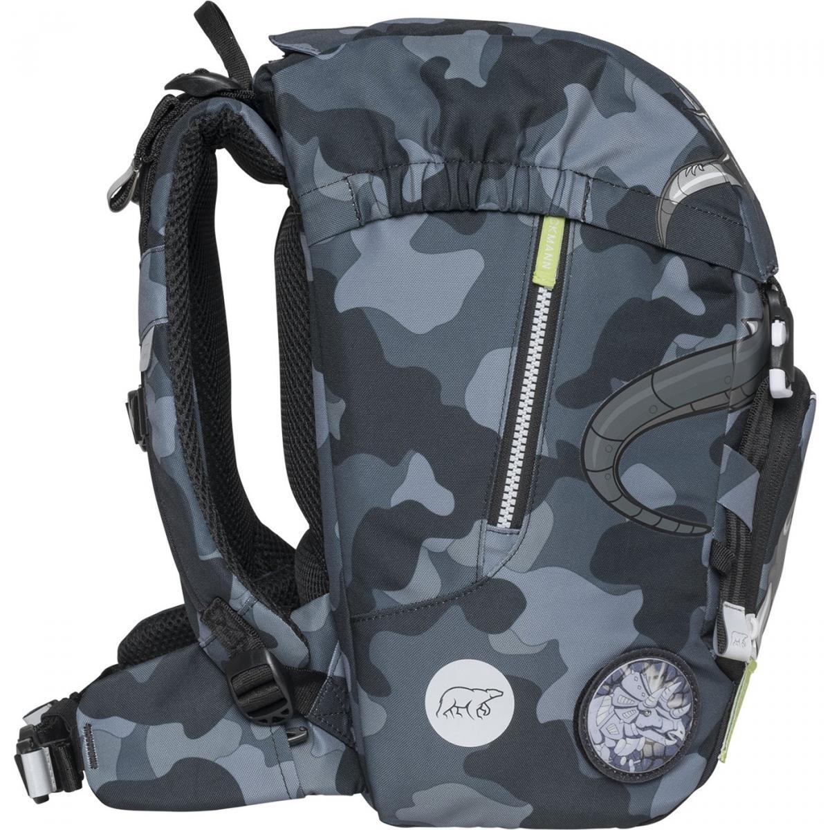 Beckmann Classic 22L Schulrucksack-Set 6tlg Camo Rex