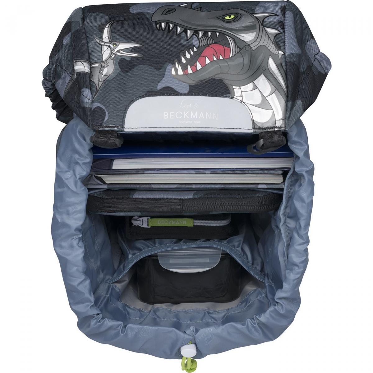 Beckmann Classic 22L Schulrucksack-Set 6tlg Camo Rex