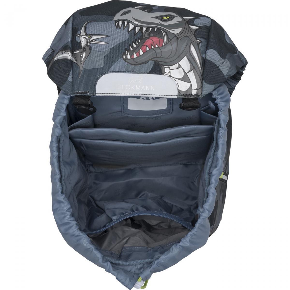 Beckmann Classic 22L Schulrucksack-Set 6tlg Camo Rex