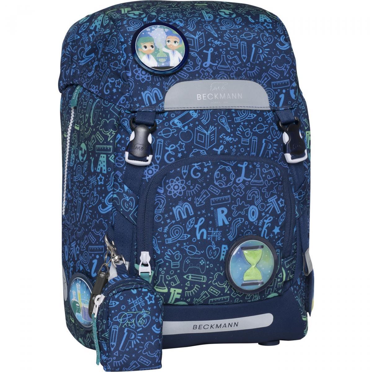 Beckmann Classic 22L Schulrucksack-Set 6tlg Science