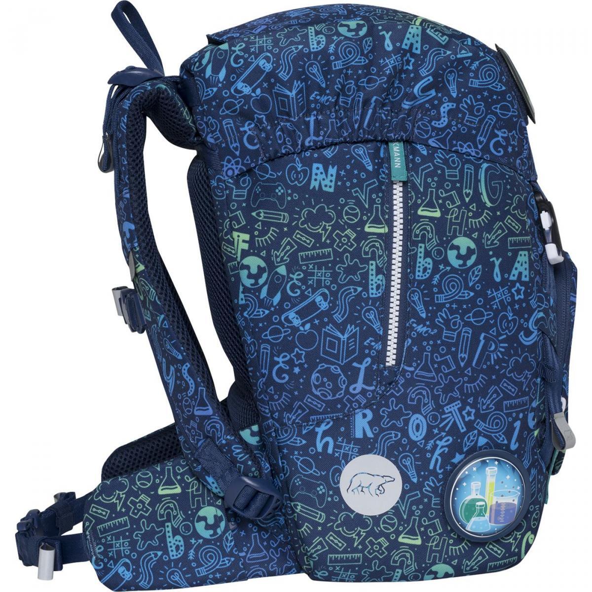 Beckmann Classic 22L Schulrucksack-Set 6tlg Science