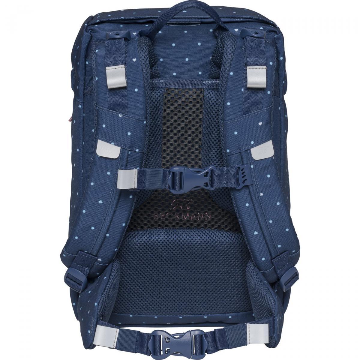 Beckmann Classic 22L Schulrucksack-Set 6tlg Pet Friends Blue