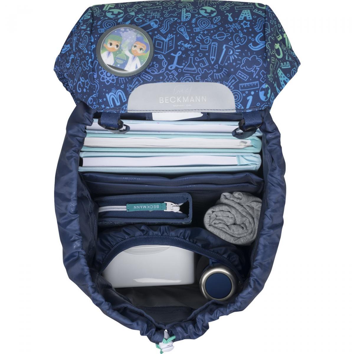 Beckmann Classic 22L Schulrucksack-Set 6tlg Science