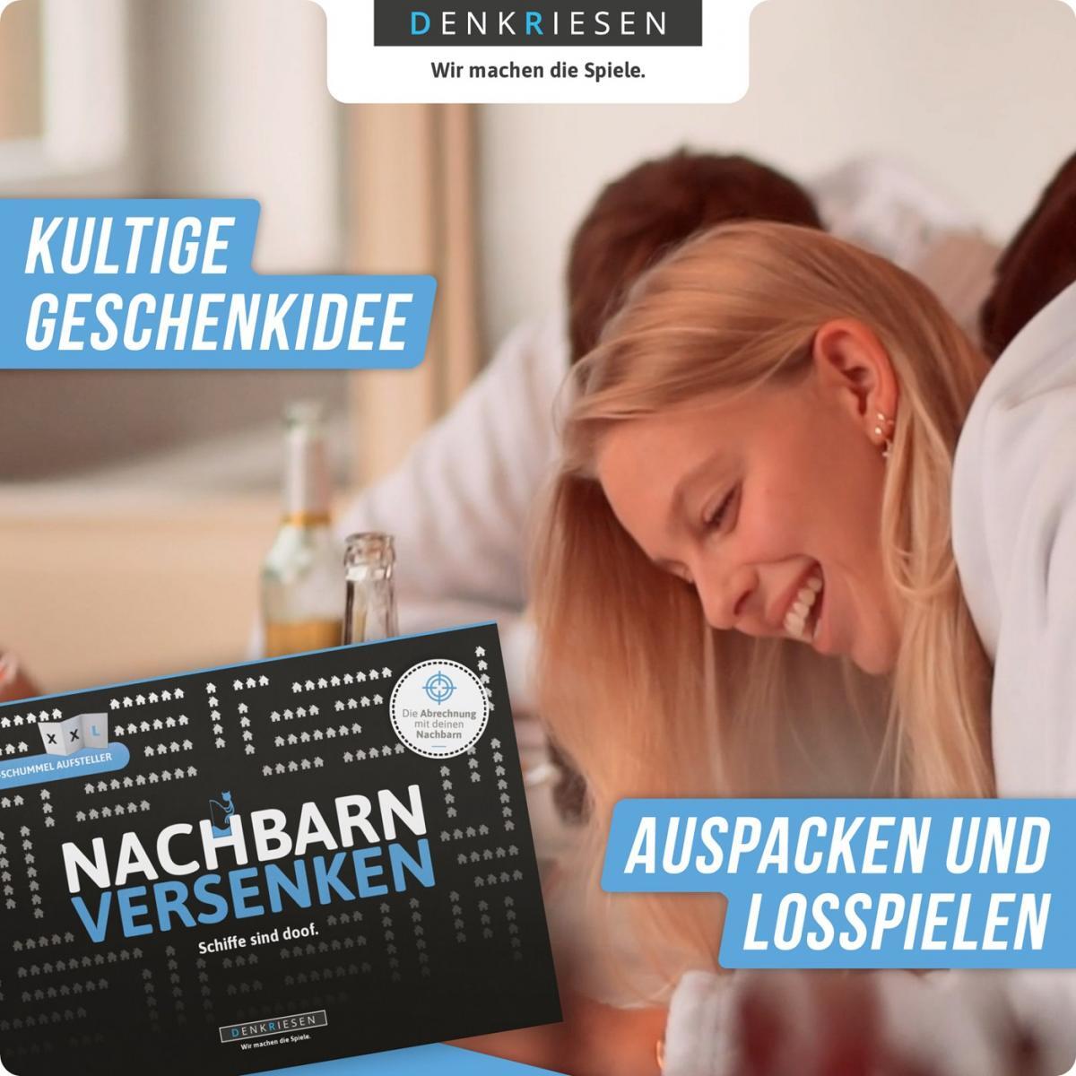 DENKRIESEN - NACHBARN VERSENKEN Schiffe sind doof - Schiffe versenken neu aufgelegt