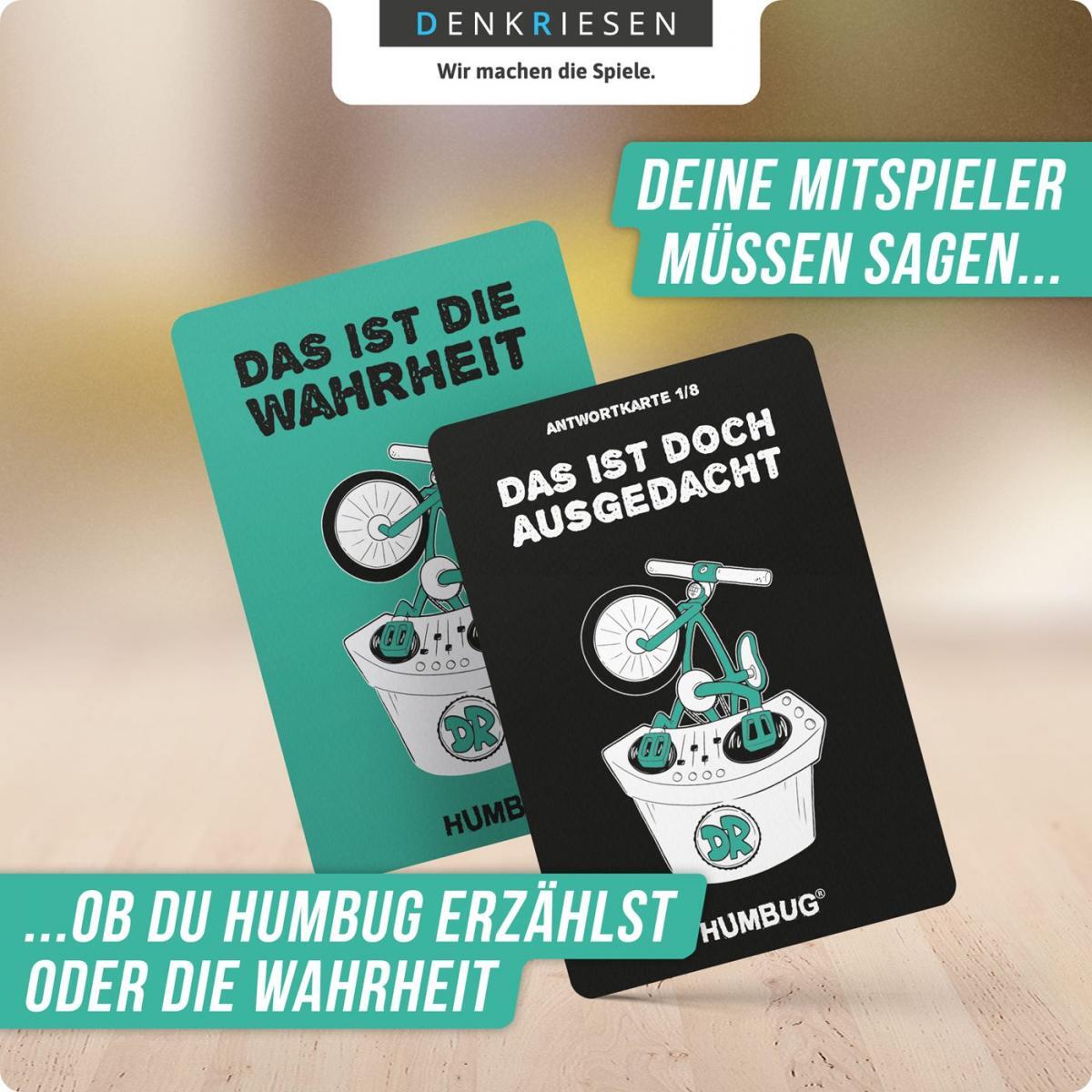 DENKRIESEN - HUMBUG Original Edition Nr. 1 - Das zweifelhafte Kartenspiel