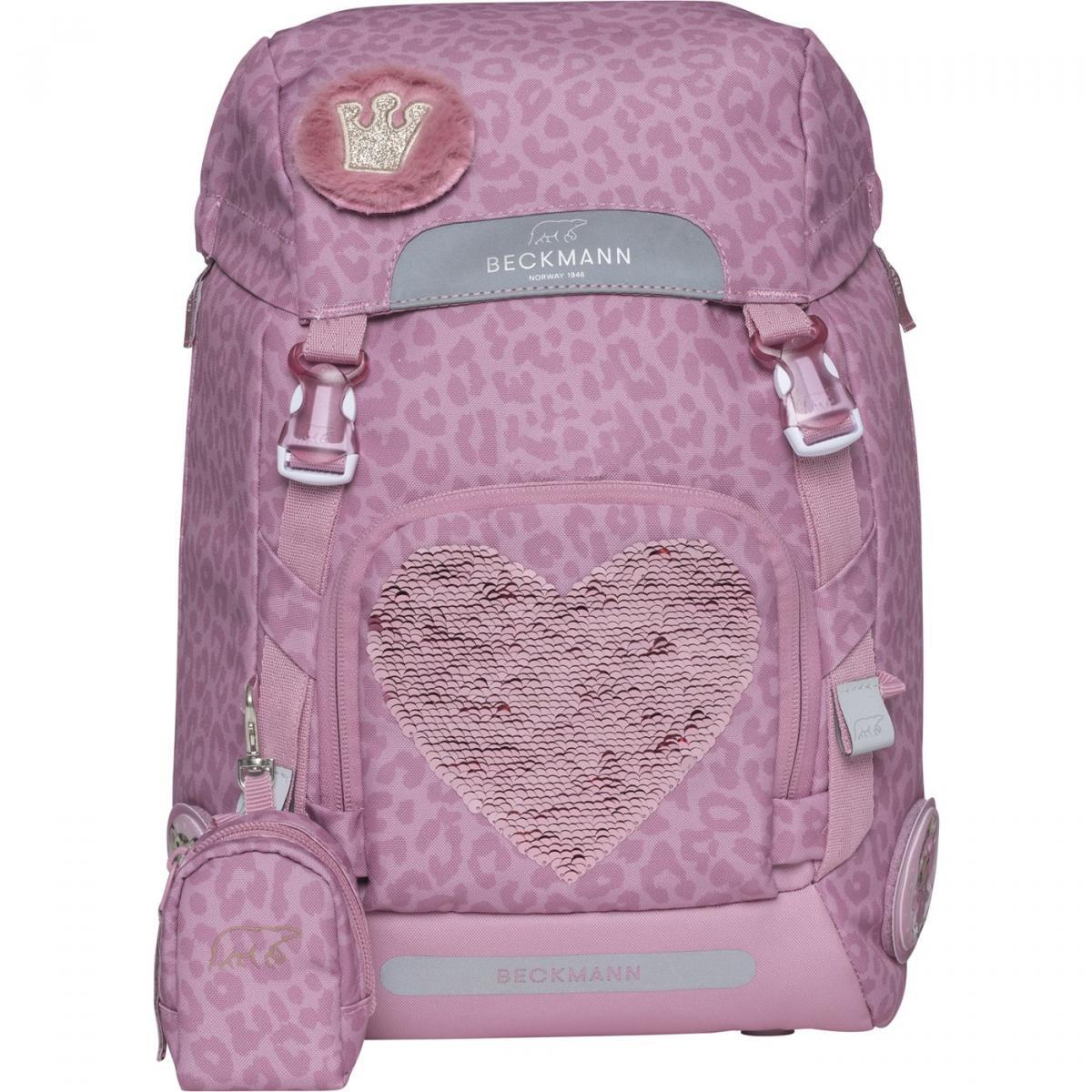 Beckmann Classic 22L Schulrucksack-Set 6tlg Furry