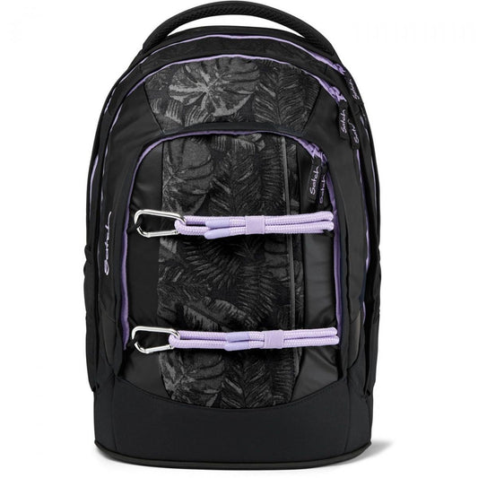 satch pack Schulrucksack Set Betty Grey - Pack, Sportbeutel, Schlamperbox, Trinkflasche