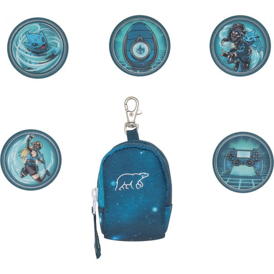 Beckmann Mini Rucksack mit Buttons Ninja Master