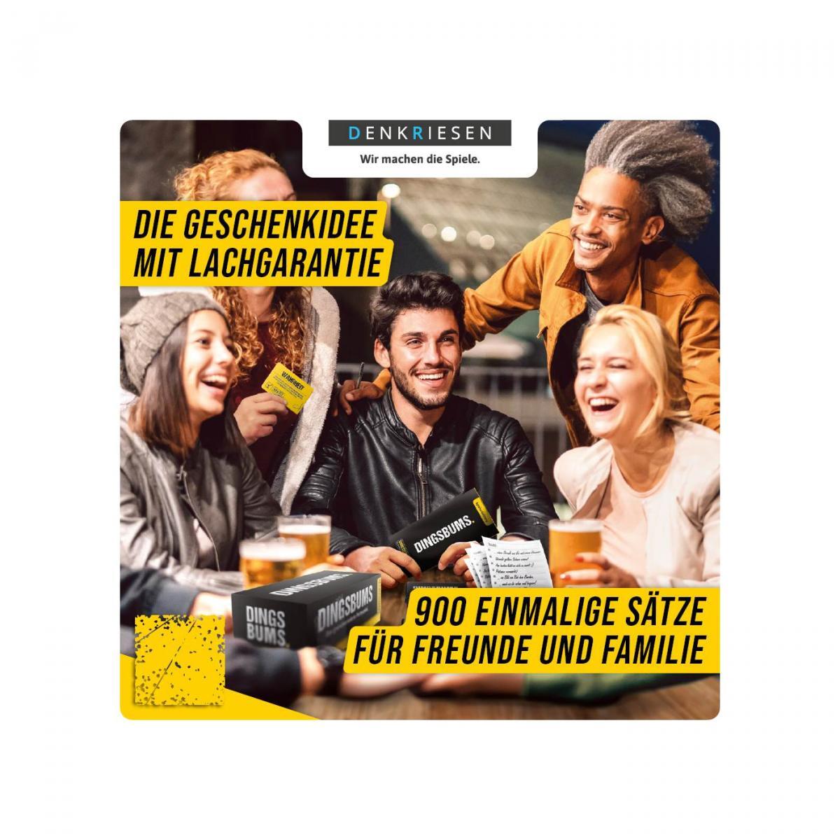 DENKRIESEN - PARTYFIEBER - DINGSBUMS® Das grundverkehrte Partyspiel