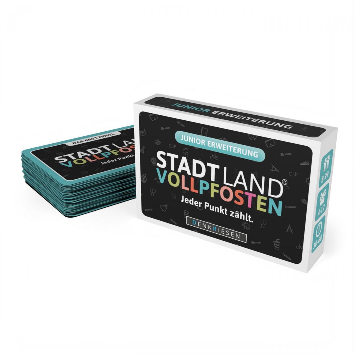 Stadt Land Vollpfosten® Das Brettspiel