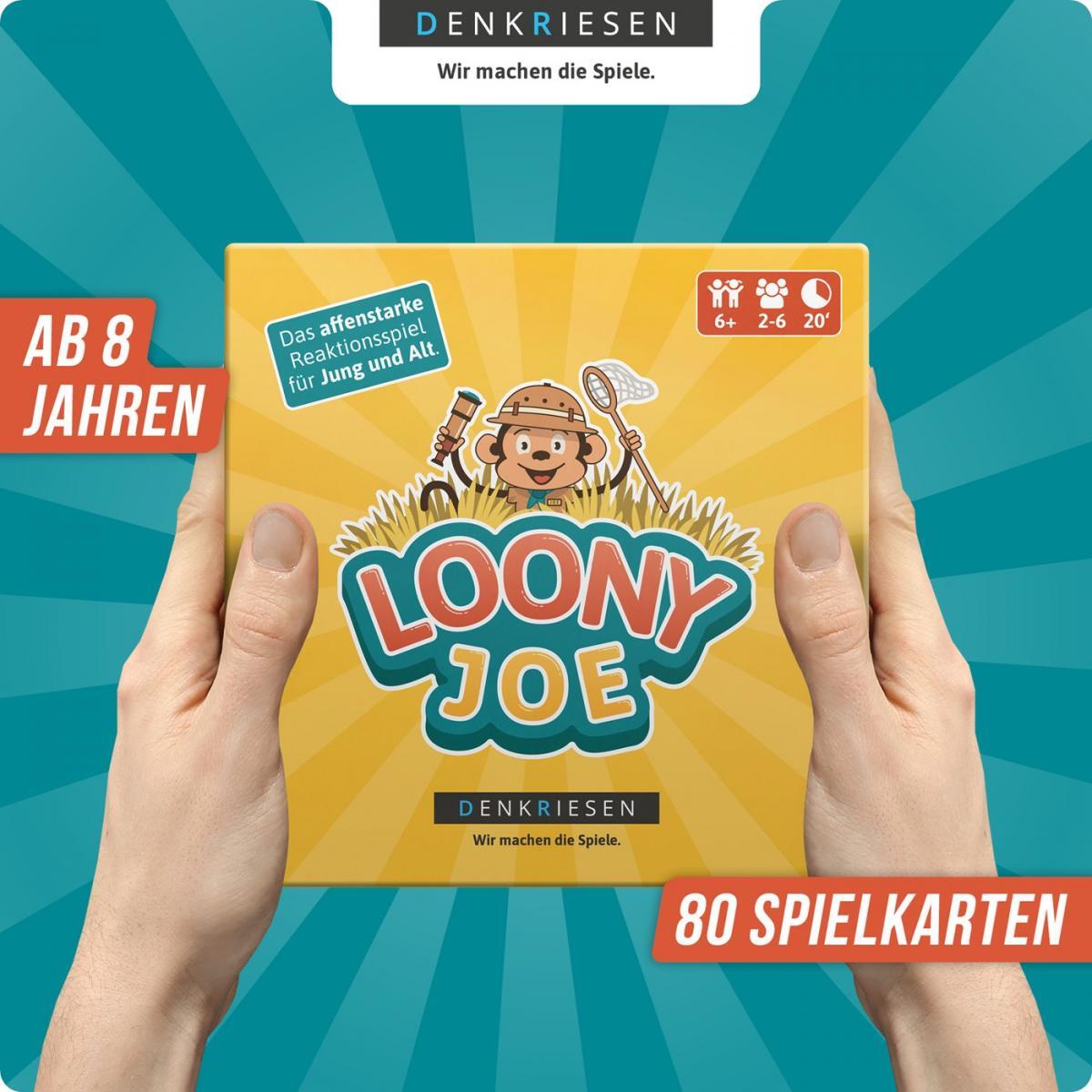 DENKRIESEN - LOONY JOE® Das affenstarke Reaktionsspiel für Jung und Alt