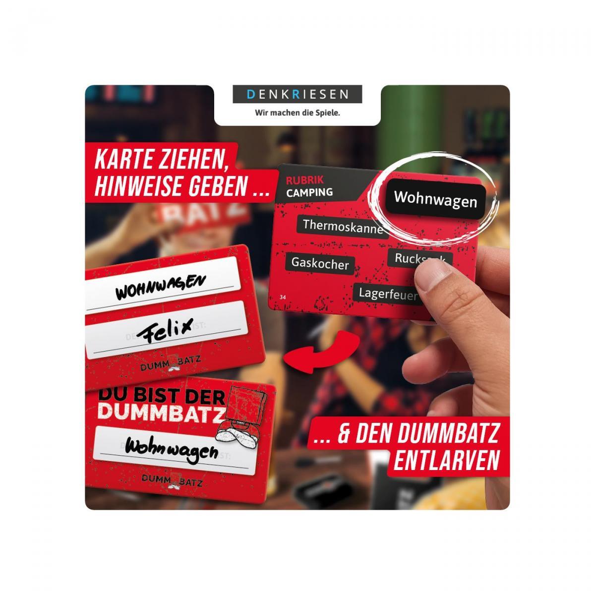 DENKRIESEN - PARTYFIEBER - DUMMBATZ Das aussichtslose Partyspiel