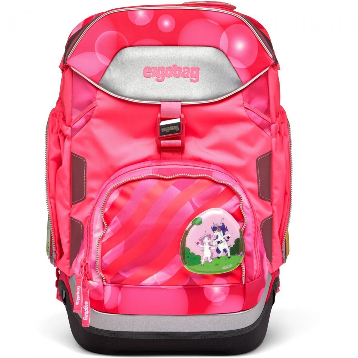 ergobag pack-Set Schulrucksack-Set KuntBärbuntes Einhorn