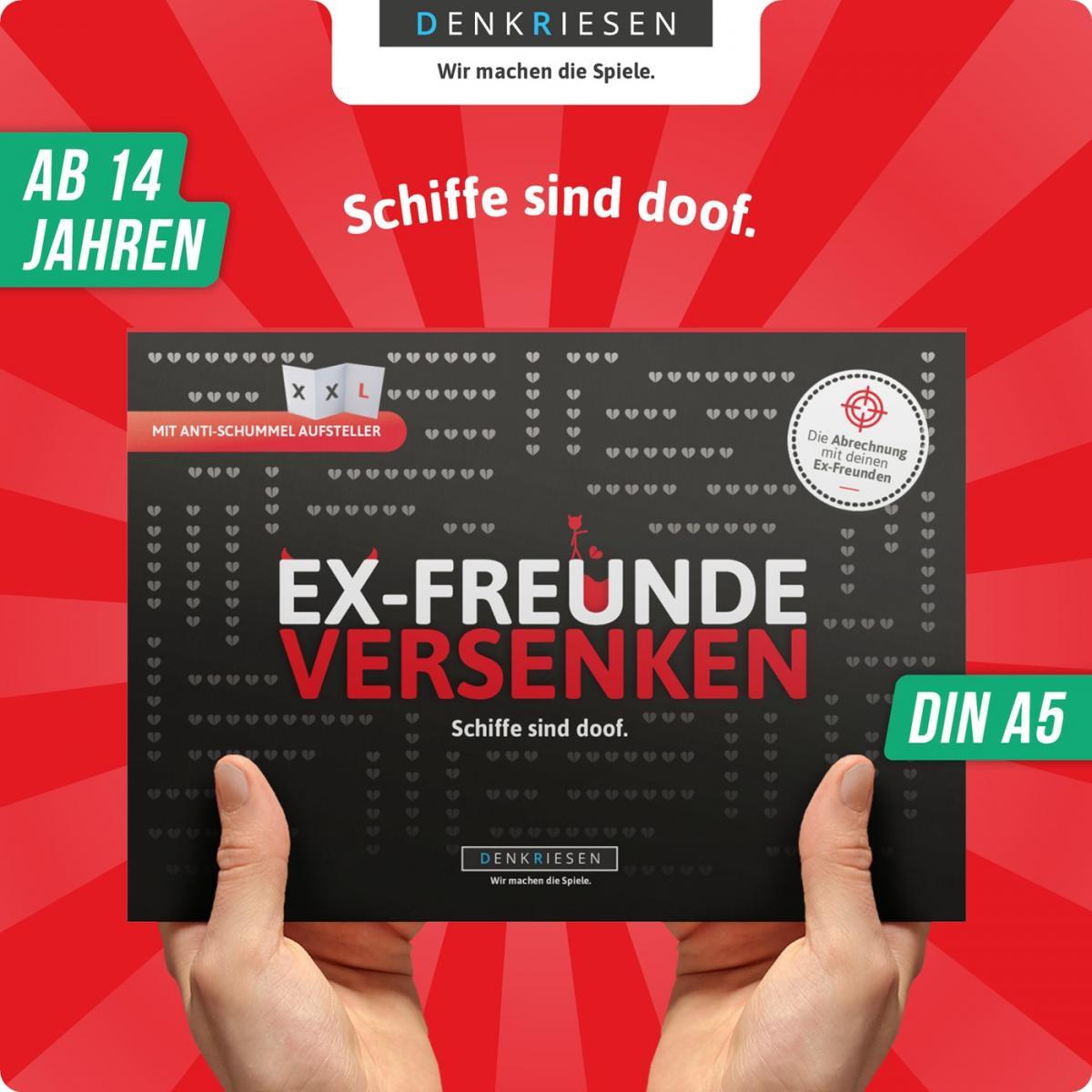 DENKRIESEN - EX-FREUNDE VERSENKEN Schiffe sind doof - Schiffe versenken neu aufgelegt