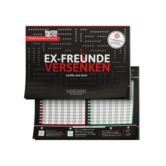 DENKRIESEN - EX-FREUNDE VERSENKEN Schiffe sind doof - Schiffe versenken neu aufgelegt