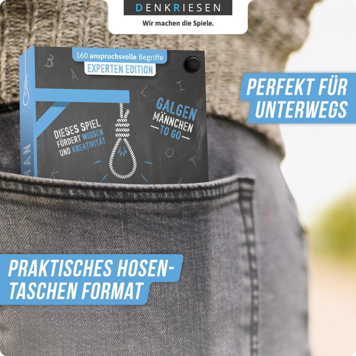 DENKRIESEN - HANGMAN - EXPERTEN EDITION Galgenmännchen TO GO