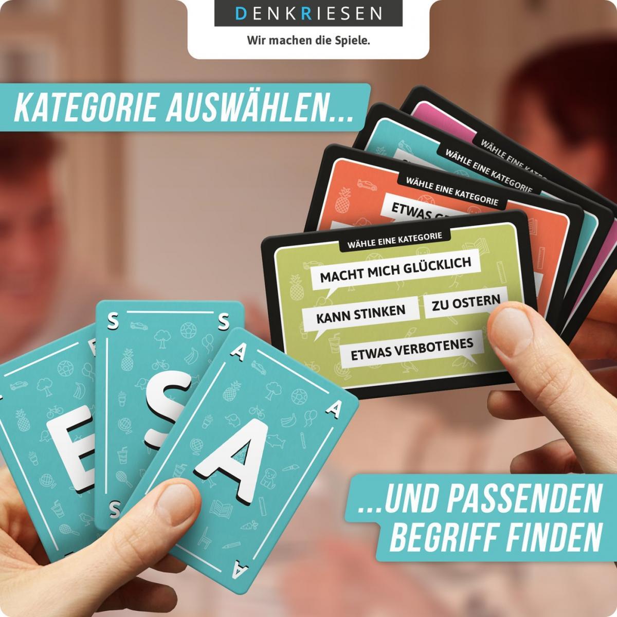 Stadt Land Vollpfosten® Junior Edition – "Jeder Punkt zählt." | Das Kartenspiel
