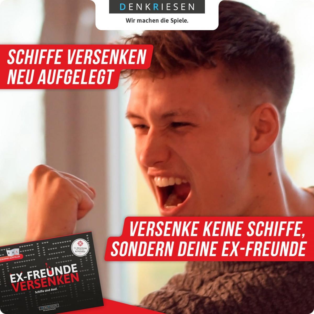 DENKRIESEN - EX-FREUNDE VERSENKEN Schiffe sind doof - Schiffe versenken neu aufgelegt