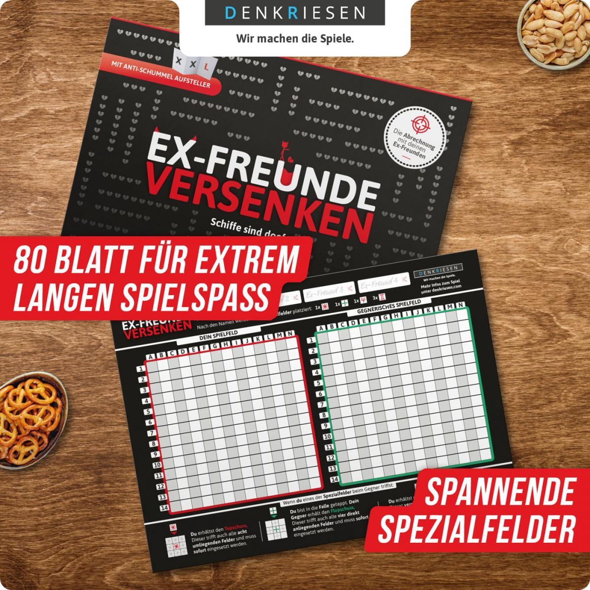 DENKRIESEN - EX-FREUNDE VERSENKEN Schiffe sind doof - Schiffe versenken neu aufgelegt
