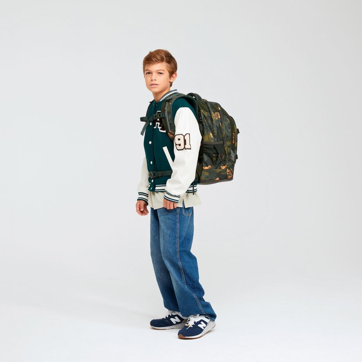 satch pack Schulrucksack Jurassic Jungle