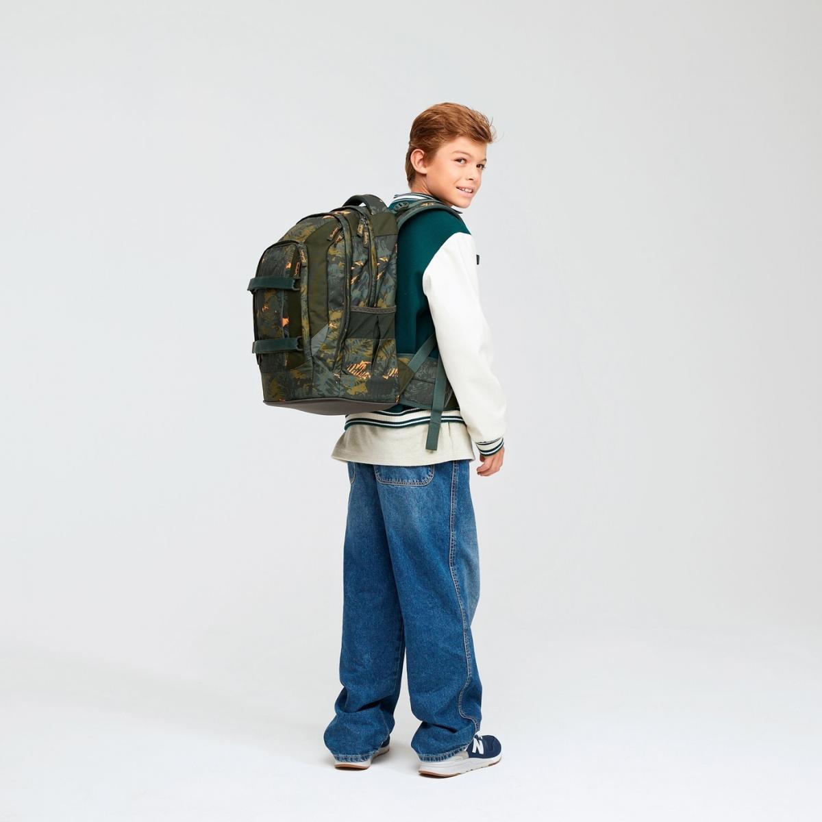 satch pack Schulrucksack Jurassic Jungle