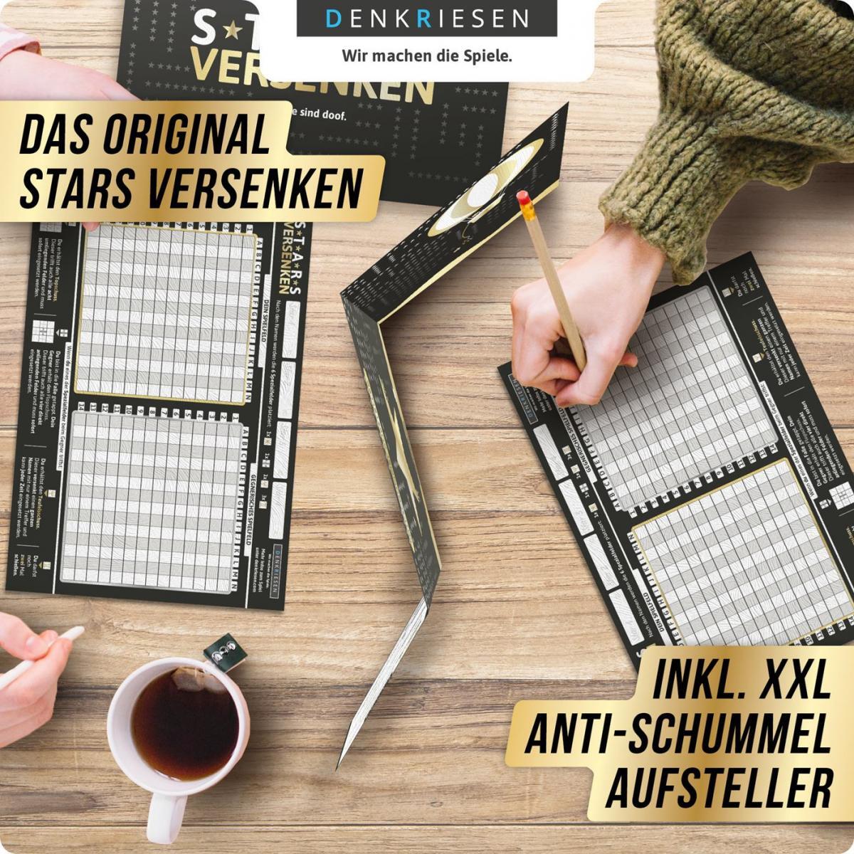 DENKRIESEN - STARS VERSENKEN Schiffe sind doof - Schiffe versenken neu aufgelegt