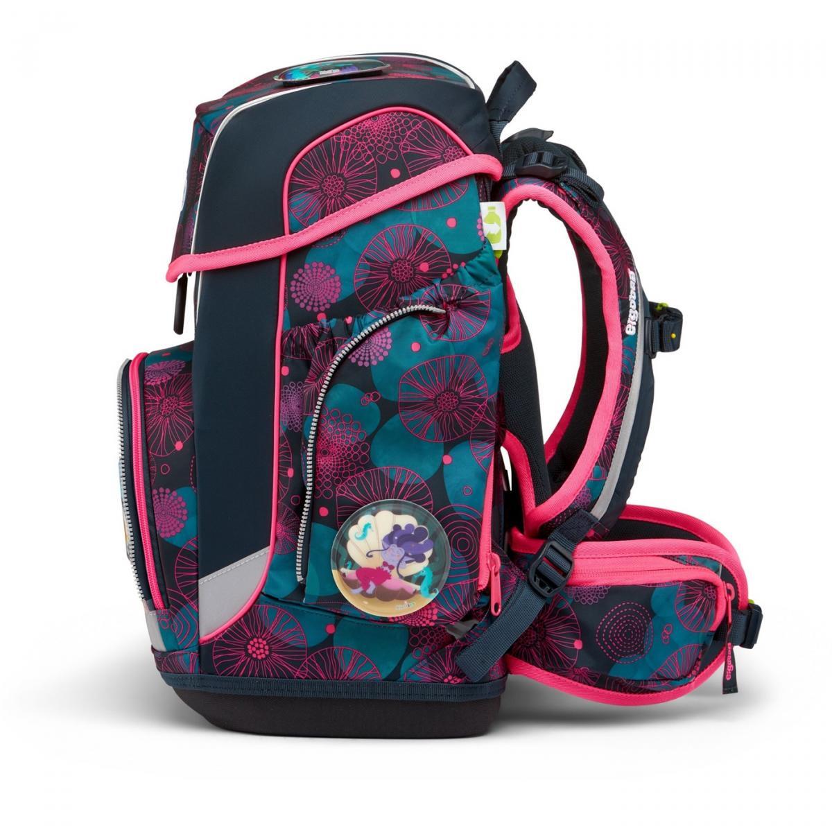 ergobag cubo-Set Schulranzen-Set KorallBär