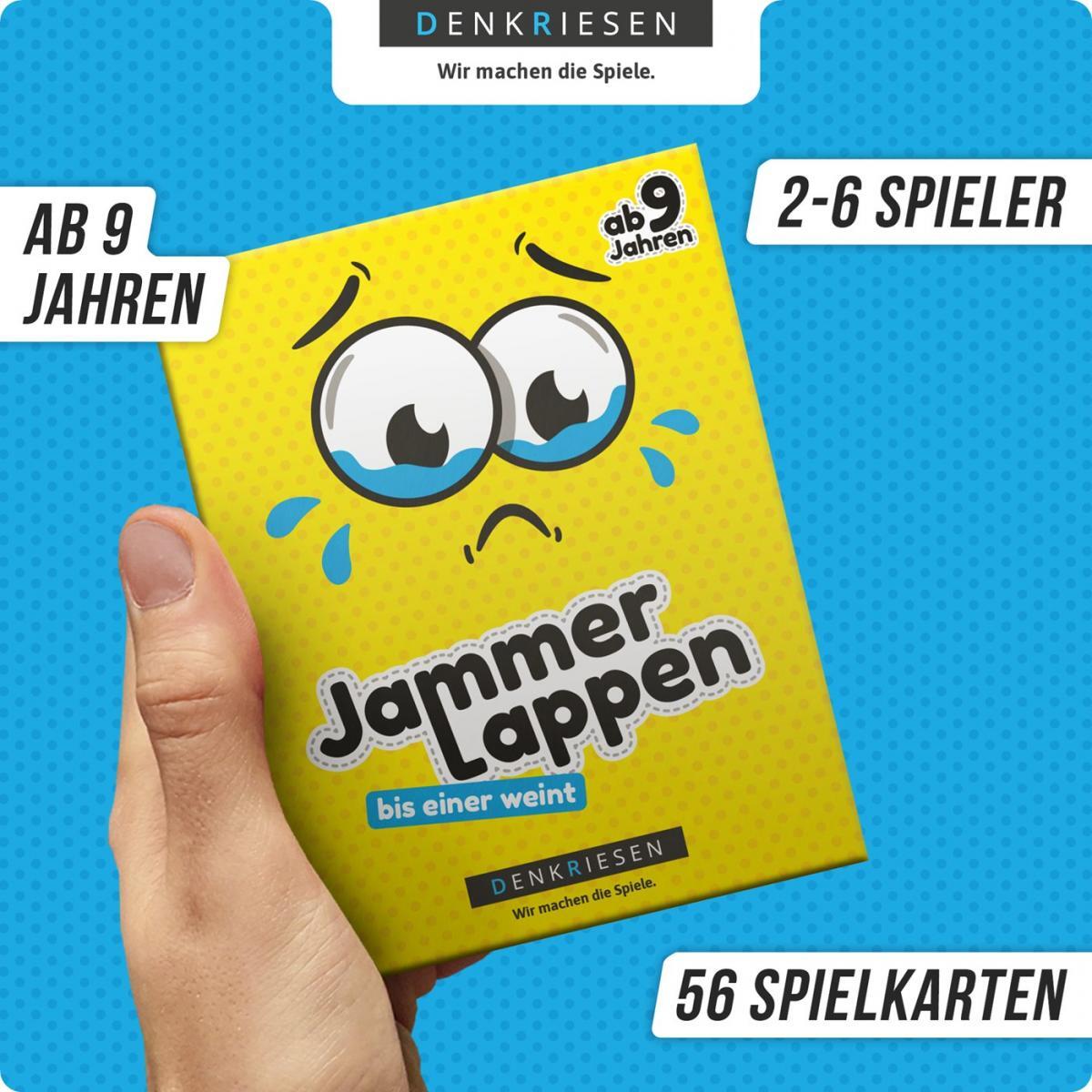 DENKRIESEN - JAMMERLAPPEN® - Das dramatisch lustige Kartenspiel - bis einer weint