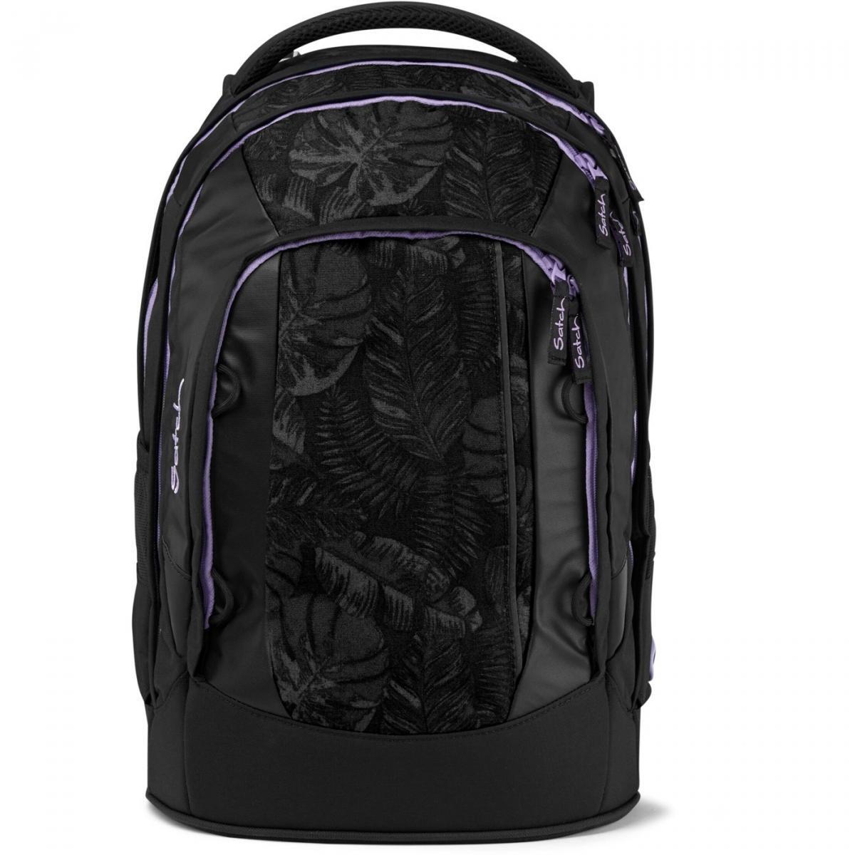 satch pack Schulrucksack Set Betty Grey - Pack, Sportbeutel, Schlamperbox, Trinkflasche