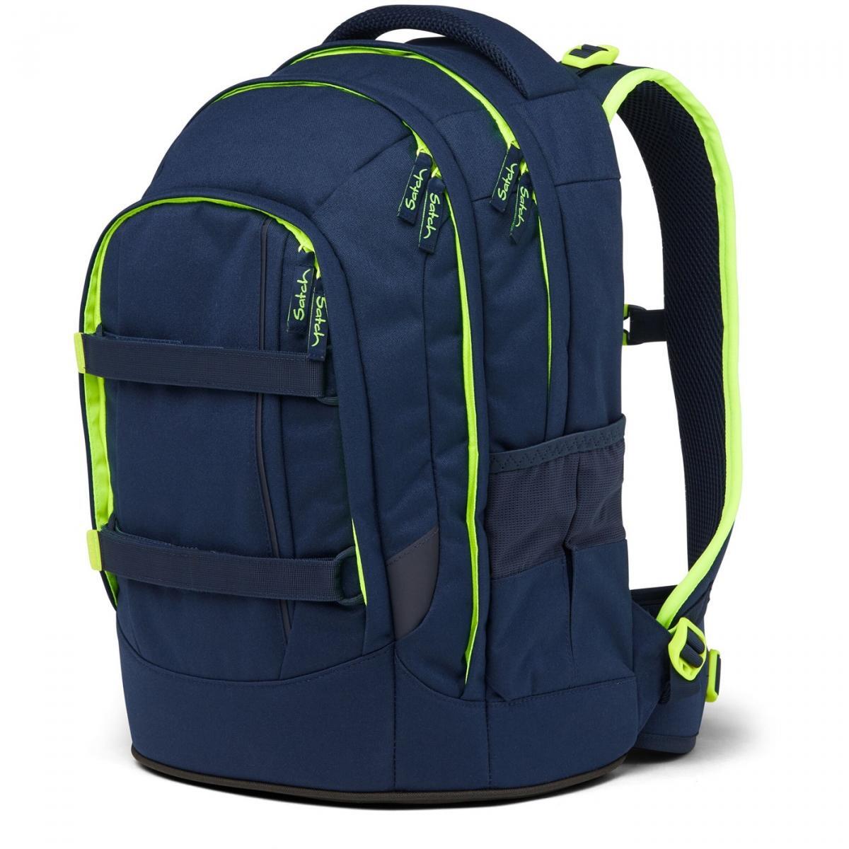 satch pack Schulrucksack Toxic Yellow