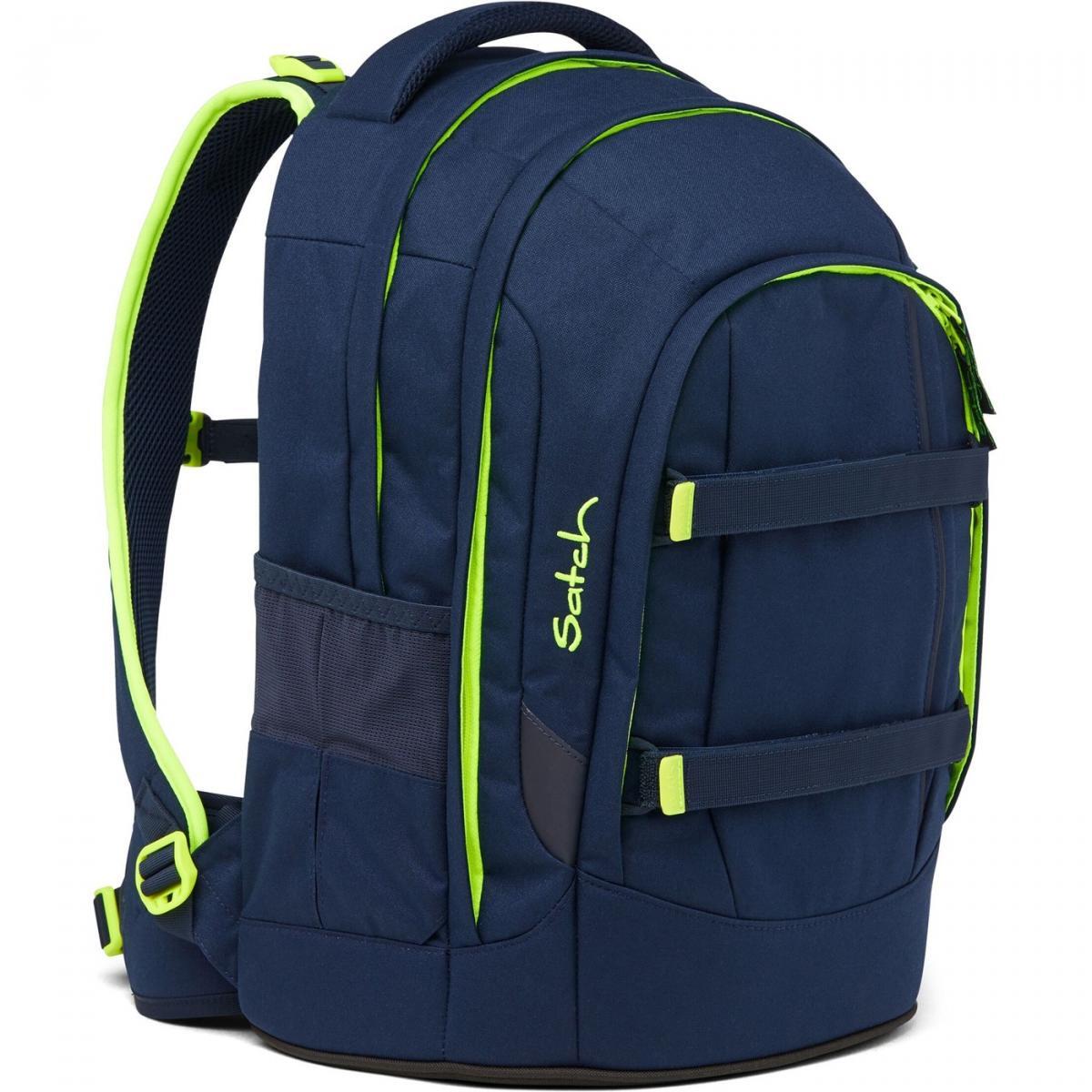 satch pack Schulrucksack Toxic Yellow
