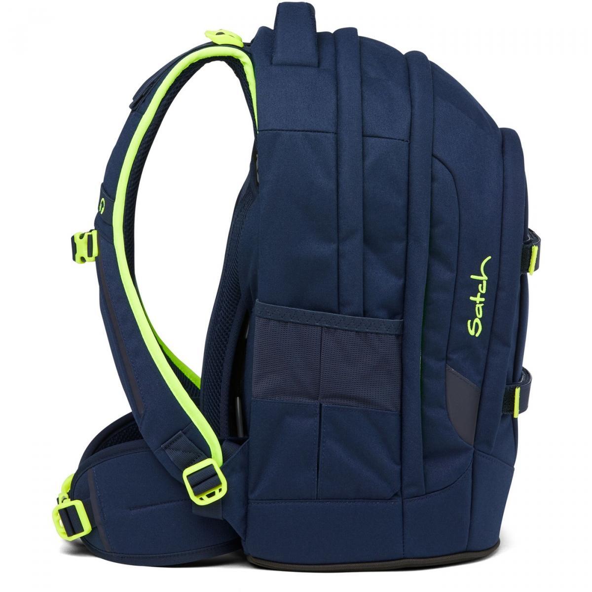 satch pack Schulrucksack Toxic Yellow
