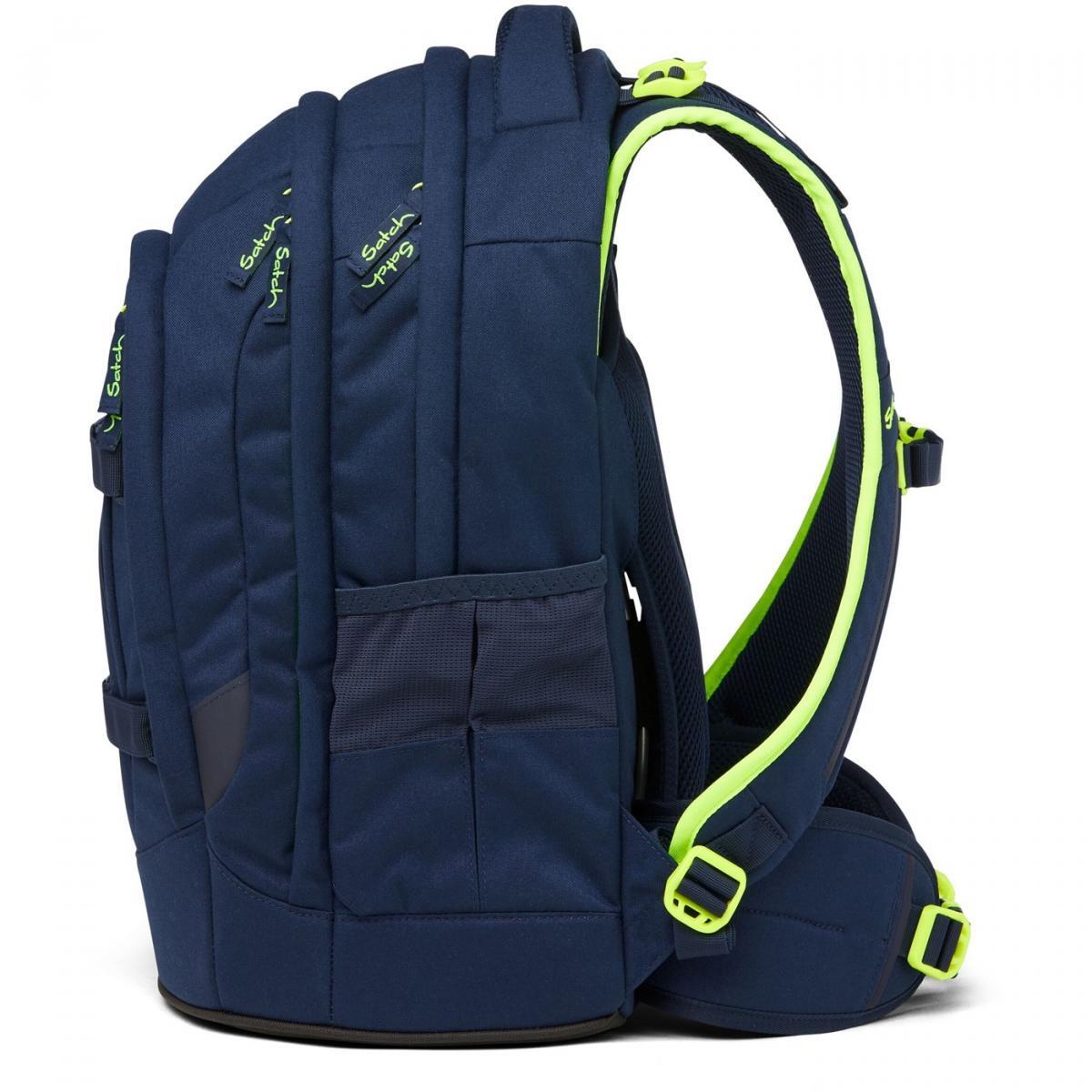 satch pack Schulrucksack Toxic Yellow