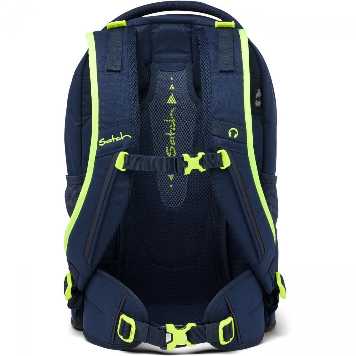 satch pack Schulrucksack Toxic Yellow