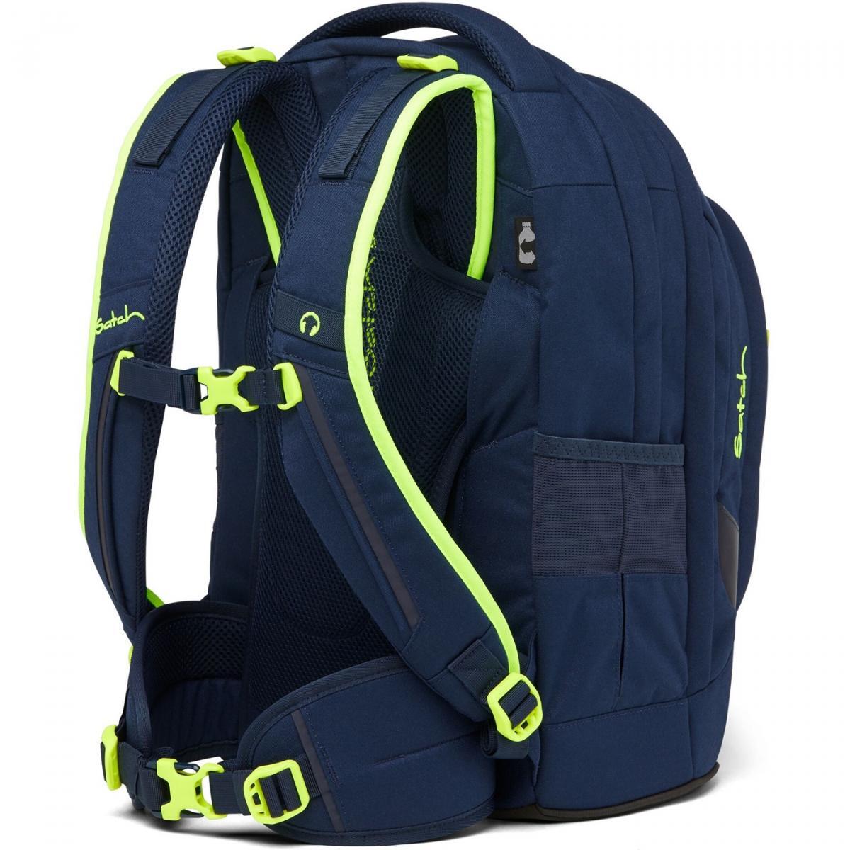 satch pack Schulrucksack Toxic Yellow