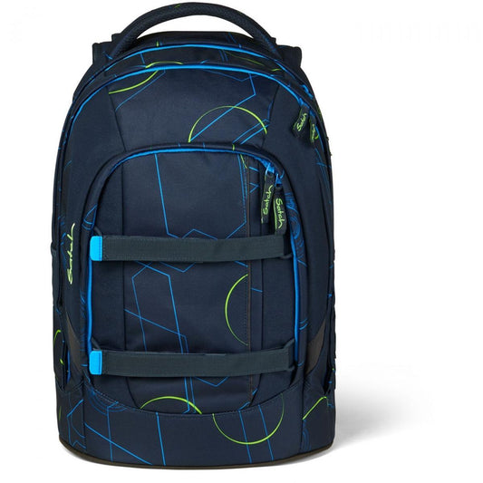 satch pack Schulrucksack Blue Tech
