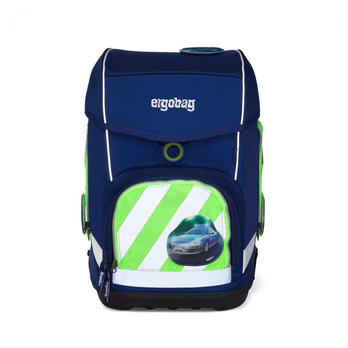 ergobag Zip-Set Reflektor Grün