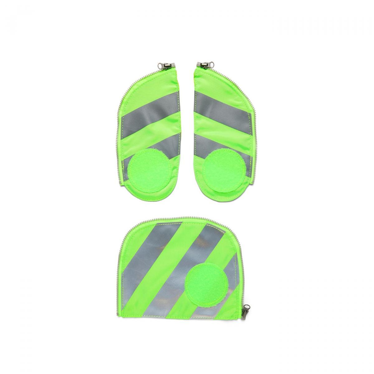 ergobag Zip-Set Reflektor Grün