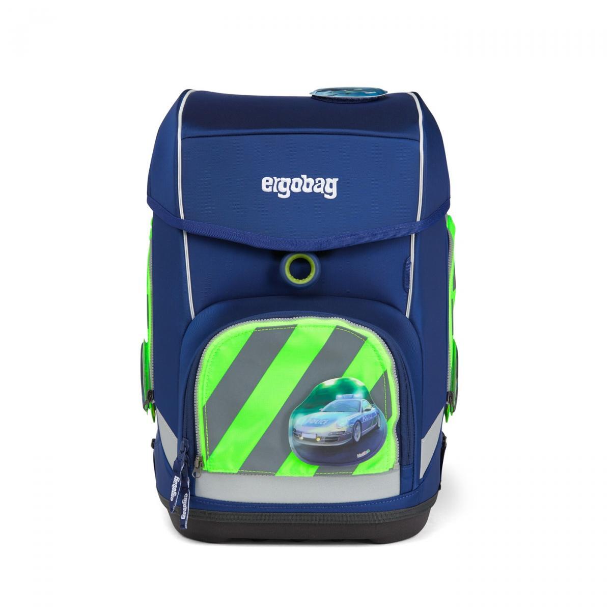 ergobag Zip-Set Reflektor Grün