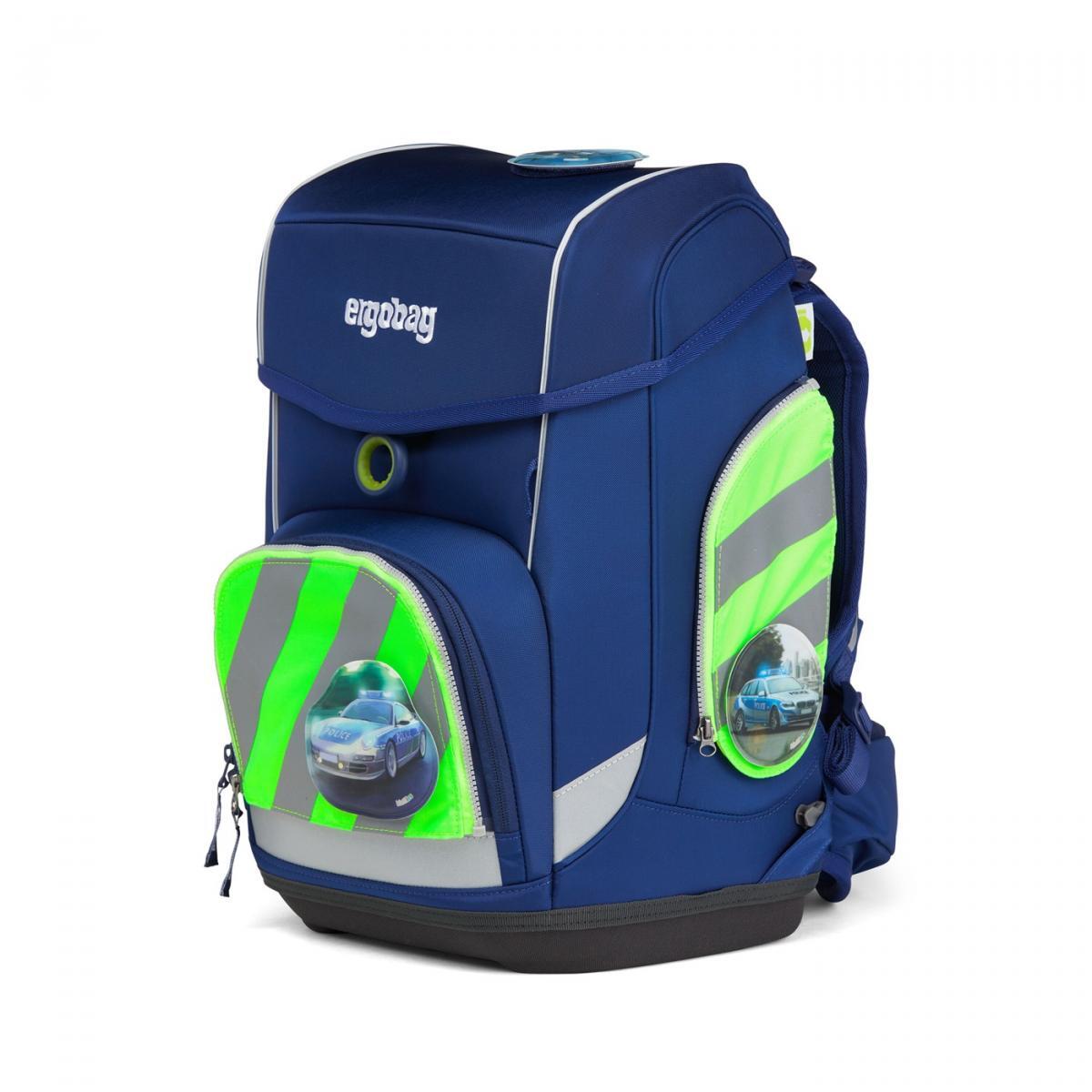 ergobag Zip-Set Reflektor Grün