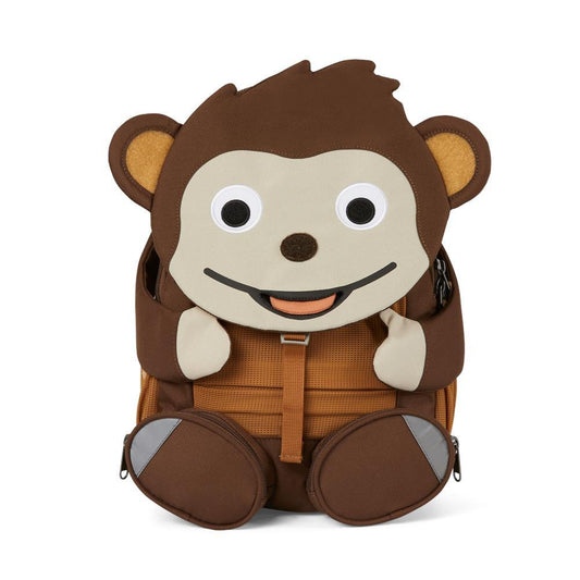 Affenzahn Kindergartenrucksack Großer Freund Affenzahn Braun