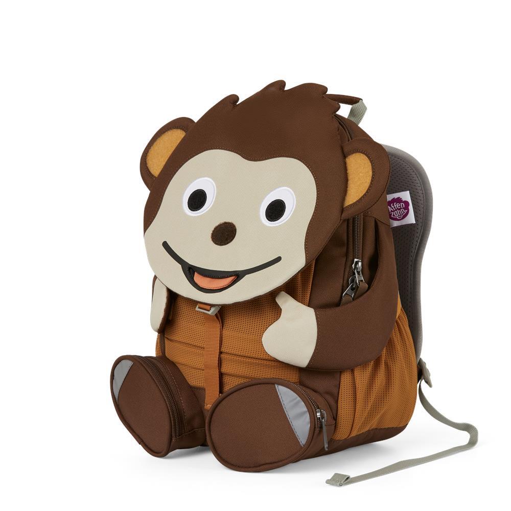 Affenzahn Kindergartenrucksack Großer Freund Affenzahn Braun