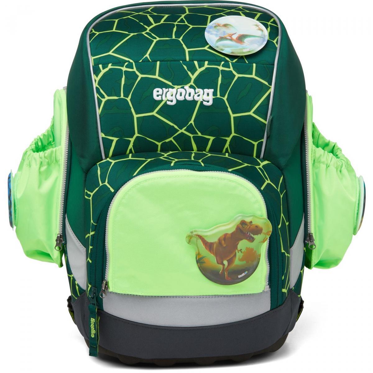 ergobag Zip-Set Seitentaschen Grün