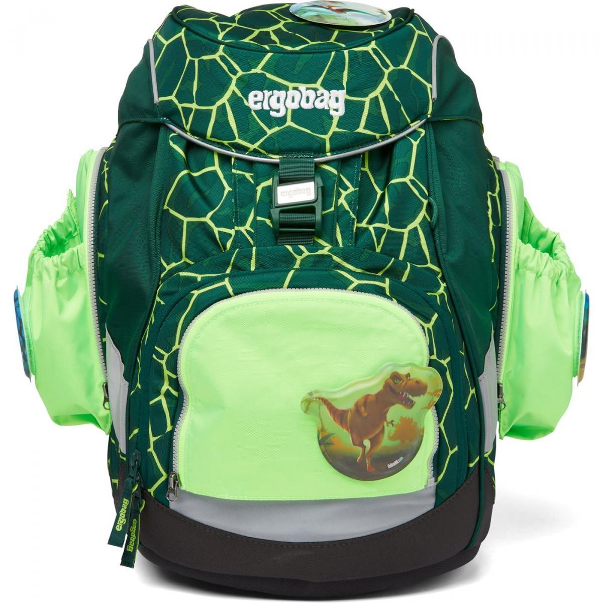 ergobag Zip-Set Seitentaschen Grün